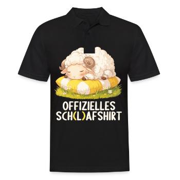 Chemise officielle de mouton Chemise de nuit officielle - Polo Homme - noir - Devant - Kai (181cm)