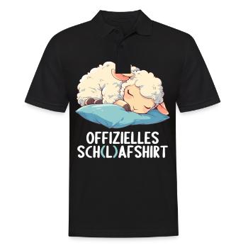 Chemise officielle de mouton Chemise de nuit officielle - Polo Homme - noir - Devant - Kai (181cm)
