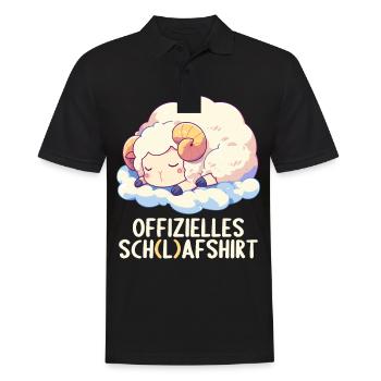 Chemise officielle de mouton Chemise de nuit officielle - Polo Homme - noir - Devant - Kai (181cm)