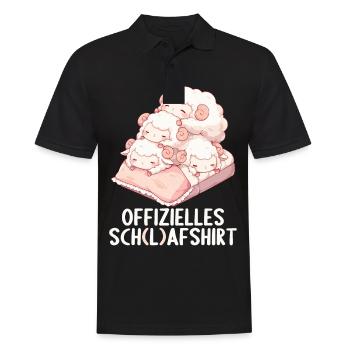 Chemise officielle de mouton Chemise de nuit officielle - Polo Homme - noir - Devant - Kai (181cm)
