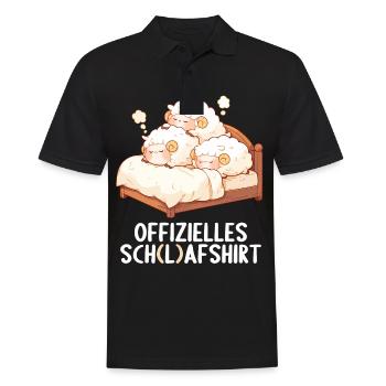 Chemise officielle de mouton Chemise de nuit officielle - Polo Homme - noir - Devant - Kai (181cm)