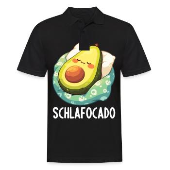 Schlafocado Chemise de nuit officielle - Polo Homme - noir - Devant - Kai (181cm)
