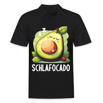 Schlafocado Chemise de nuit officielle - Polo Homme - noir - Devant - Kai (181cm)