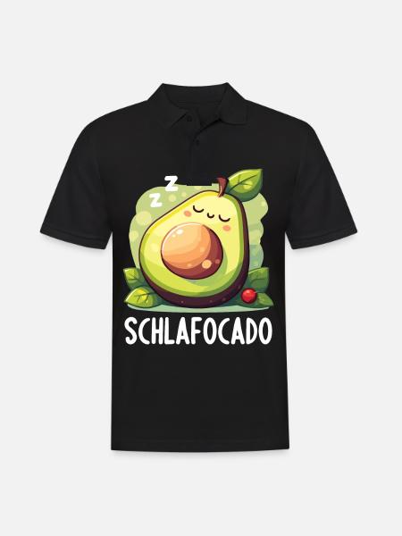 Schlafocado Official Sleep Shirt - Men's Polo Shirt - black