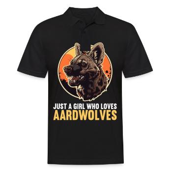 Loups d’Aardwolf - Polo Homme - noir - Devant - Kai (181cm)