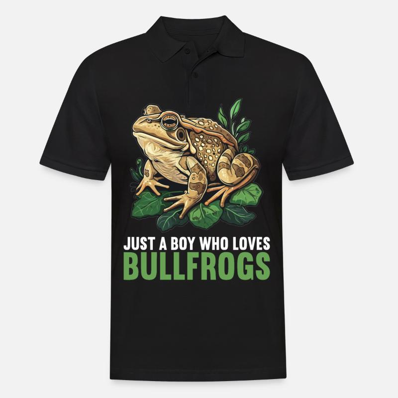 Ochsenfrösche Ochsenfrosch - Männer Poloshirt - Schwarz