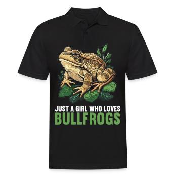 Bullfrogs Bullfrog - Men's Polo Shirt - black - Front - Kai (181cm)