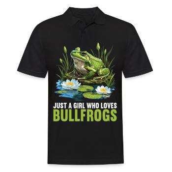 Bullfrogs Bullfrog - Men's Polo Shirt - black - Front - Kai (181cm)