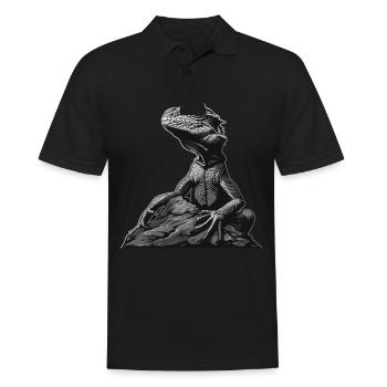 Agamen Agame - Polo Homme - noir - Devant - Kai (181cm)