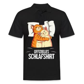 Chemise de sommeil officielle Chat - Polo Homme - noir - Devant - Kai (181cm)