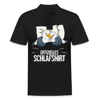 Chemise de nuit officielle Seagull - Polo Homme - noir - Devant - Kai (181cm)