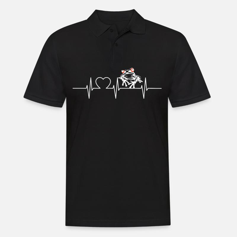 Tree Frog Baumfrösche Baumfrosch - Men's Polo Shirt - black