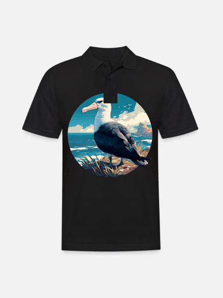 Albatross Albatrosses Albatross - Men's Polo Shirt - black