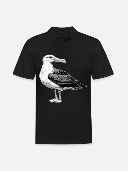 Albatross Albatrosse Albatros - Men's Polo Shirt - black