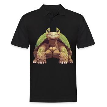 Tortues géantes Tortue géante - Polo Homme - noir - Devant - Kai (181cm)