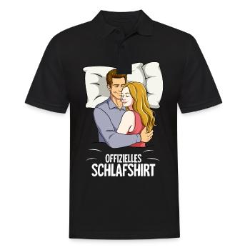 Partenaire officiel de la chemise de nuit - Polo Homme - noir - Devant - Kai (181cm)