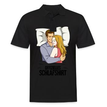 Partenaire officiel de la chemise de nuit - Polo Homme - noir - Devant - Kai (181cm)