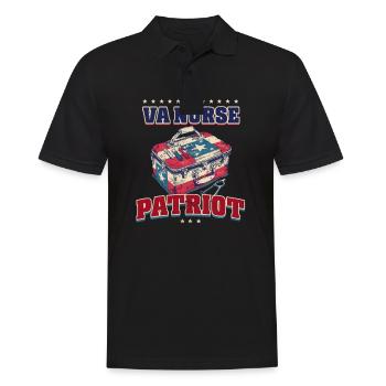 Infirmière VA Infirmière VA - Patriot - Polo Homme - noir - Devant - Kai (181cm)