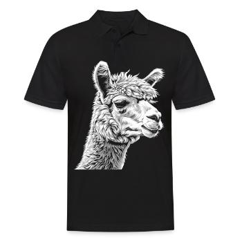 Alpaga Alpagas Alpaga - Polo Homme - noir - Devant - Kai (181cm)