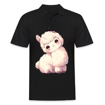 Alpaga Alpagas Alpaga - Polo Homme - noir - Devant - Kai (181cm)