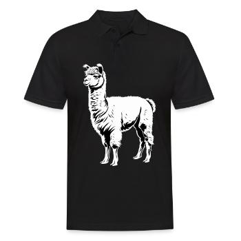 Alpaga Alpagas Alpaga - Polo Homme - noir - Devant - Kai (181cm)