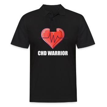 Conscience CHD Warrior - Polo Homme - noir - Devant - Kai (181cm)