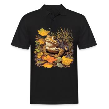 Toad Toads Toad - Men's Polo Shirt - black - Front - Kai (181cm)