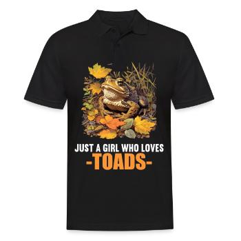 Toad Toads Toad - Men's Polo Shirt - black - Front - Kai (181cm)