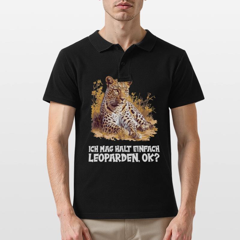 Léopard léopard Polo Homme