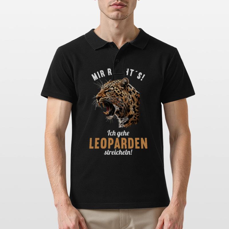 Léopard léopard Polo Homme
