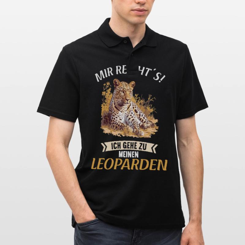Léopard léopard Polo Homme