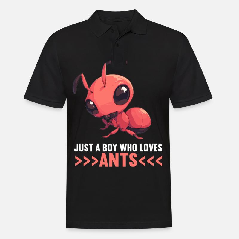 Fourmis fourmis - Polo Homme - noir