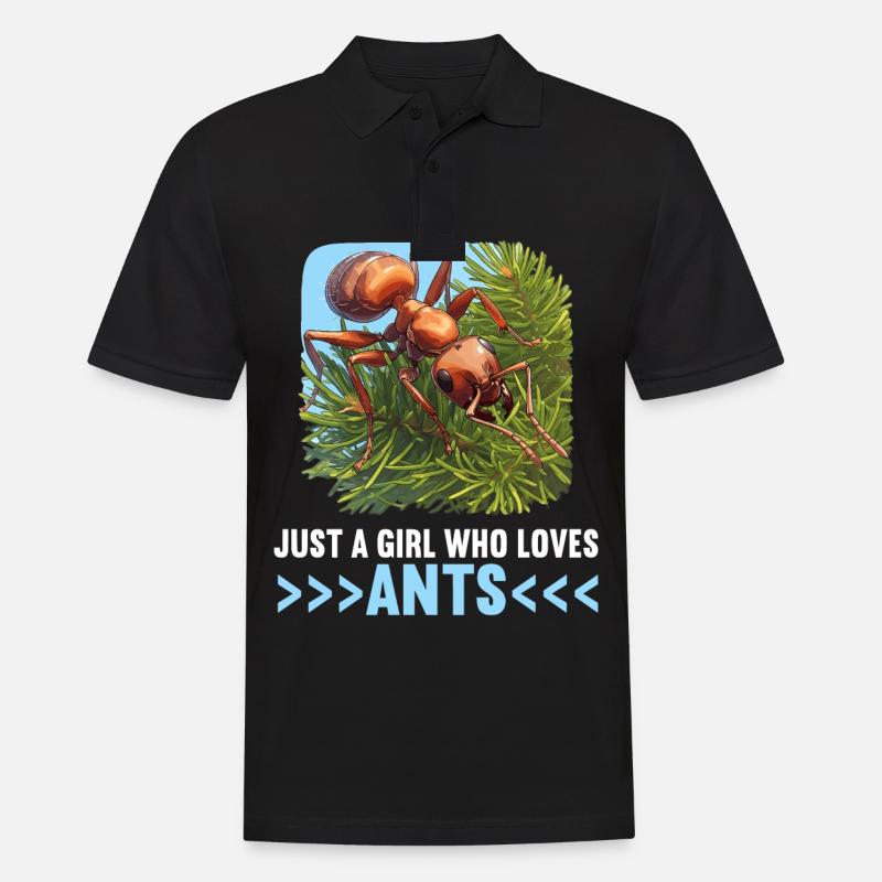 Fourmis fourmis - Polo Homme - noir