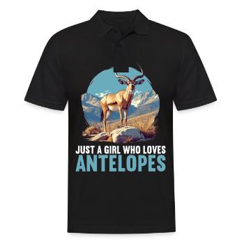 Antilope Antilope ouverte - Polo Homme - noir - Devant - Kai (181cm)