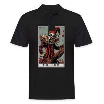 Tarot Cards Tarot Card The Fool The Fool - Men's Polo Shirt - black - Front - Kai (181cm)