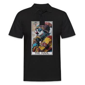 Tarot Cards Tarot Card The Fool The Fool - Men's Polo Shirt - black - Front - Kai (181cm)