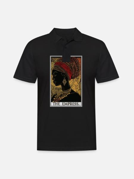 Carte de tarot L’impératrice L’impératrice - Polo Homme - noir