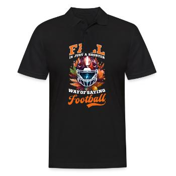 Thanksgiving Football Fall Shorter Way Football - Polo Homme - noir - Devant - Kai (181cm)