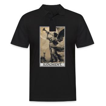 Tarot Cards Tarot Card 20 Judgment Court - Men's Polo Shirt - black - Front - Kai (181cm)