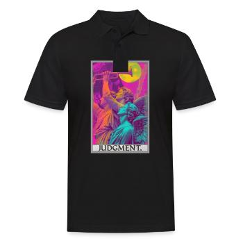 Tarot Cards Tarot Card 20 Judgment Court - Men's Polo Shirt - black - Front - Kai (181cm)