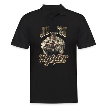 Jiu Jitsu Jiu-Jitsu Combattant - Polo Homme - noir - Devant - Kai (181cm)