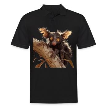 Aye-Aye Finger Animals Finger Animal - Polo Homme - noir - Devant - Kai (181cm)