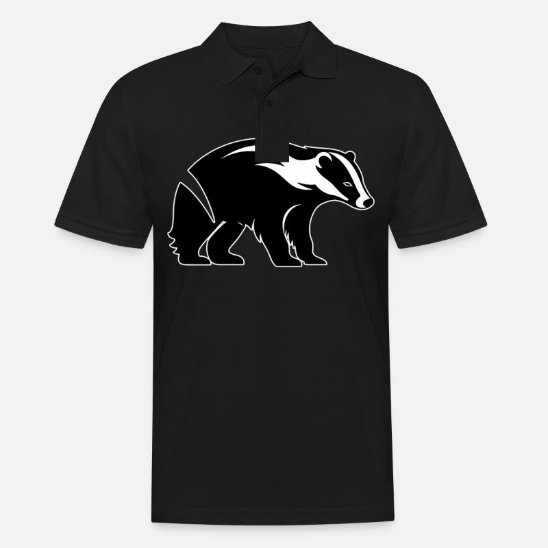 Badger Dachse Dachs - Men's Polo Shirt - black