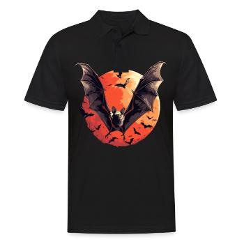 Chauve-souris Chauve-souris - Polo Homme - noir - Devant - Kai (181cm)