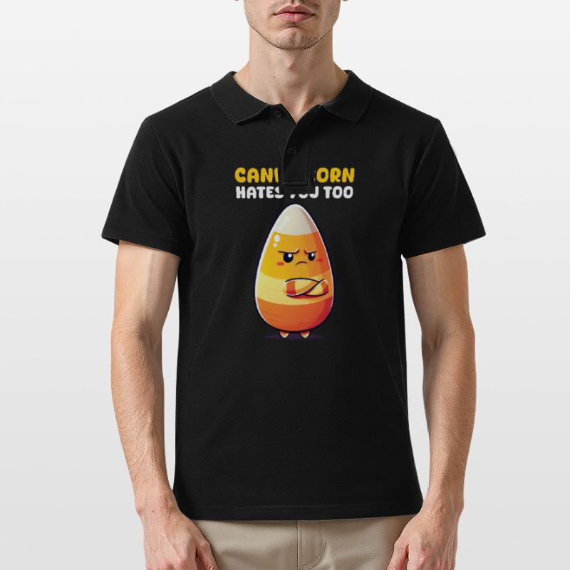 Candy Corn Candy Corn hasst dich auch Männer Poloshirt