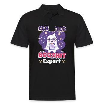 Booshit Expert certifié Booshit - Polo Homme - noir - Devant - Kai (181cm)