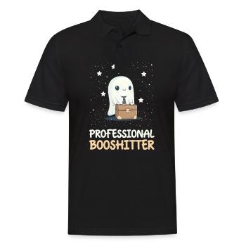 Booshit Booshitter professionnel - Polo Homme - noir - Devant - Kai (181cm)