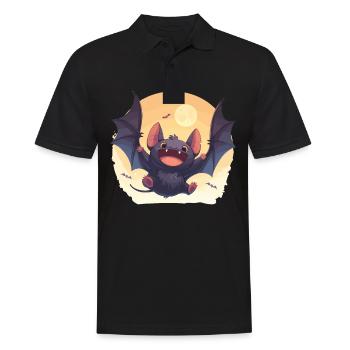 Chauve-souris Chauve-souris - Polo Homme - noir - Devant - Kai (181cm)