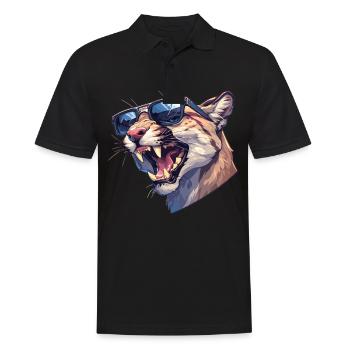 Cougar Mountain Lion Mountain Lion - Polo Homme - noir - Devant - Kai (181cm)