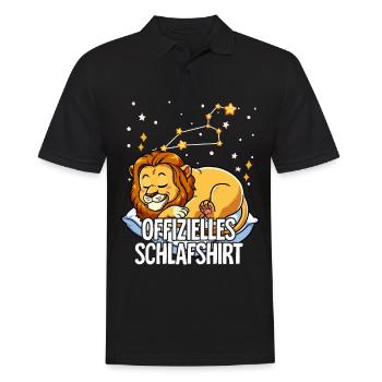Chemise de nuit officielle Zodiac Leo - Polo Homme - noir - Devant - Kai (181cm)